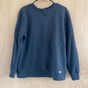 Grey crew neck